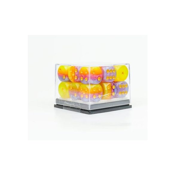 Sirius Dice - D6 Dice Set - 12mm Tahitian Sunset-SDZ0008-17