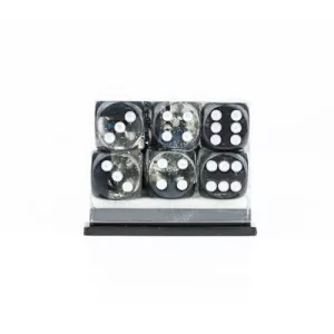 Sirius Dice - D6 Dice Set - 12mm Clubs-SDZ0008-11