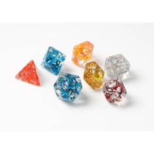 Sirius Dice - Dice Set - Cancer Awareness 2021-SDZ0007-01