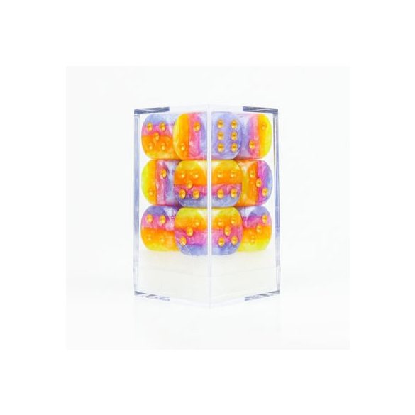 Sirius Dice - D6 Dice Set - 16mm Tahitian Sunset-SDZ0008-16