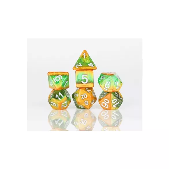 Sirius Dice - Dice Set - Rainforest-SDZ0009-09