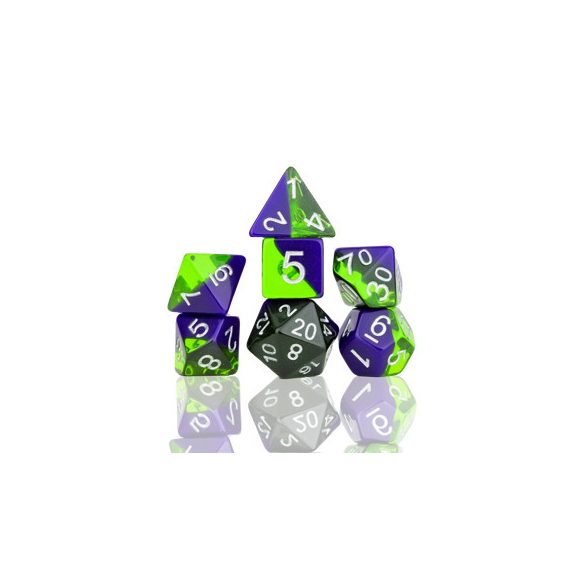 Sirius Dice - Dice Set - Sea Glass-SDZ0009-07