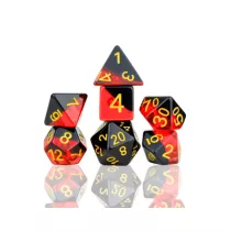 Sirius Dice - Dice Set - Brimstone-SDZ0009-06