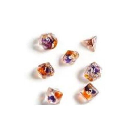 Sirius Dice - Dice Set - Orange Purple Clear-SDZ0002-02