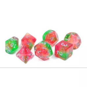 Sirius Dice - Dice Set - Lotus Glowworm-SDZ0006-01
