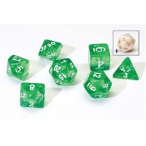 Sirius Dice - Translucent Green Resin-SDZ0001-06