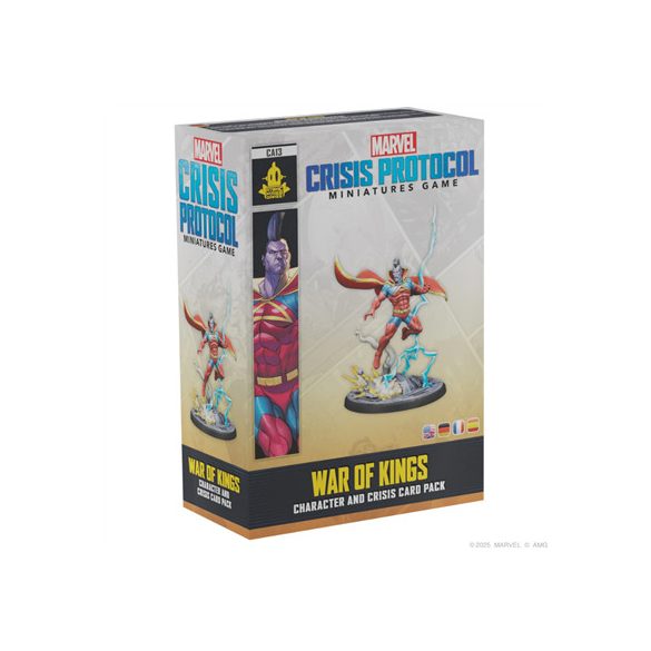 Marvel Crisis Protocol - War of Kings Character and Crisis Card Pack - EN/DE/SP/FR-CA13
