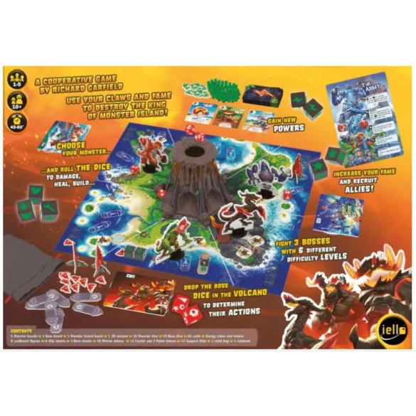 King of Monster Island - EN kooperatív társasjáték