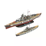 Revell: Geschenkset The Legendary Bismarck makett szett (1:700 & 1:1200)