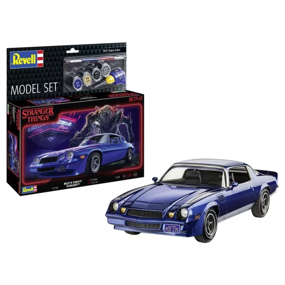 Revell Stranger Things Chevy Camaro Z/28 modellkészlet