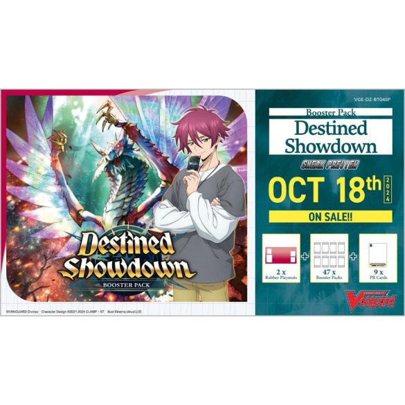 Cardfight!! Vanguard - Destined Showdown Sneak Preview Kit - EN-VGE-DZ-BT04SP