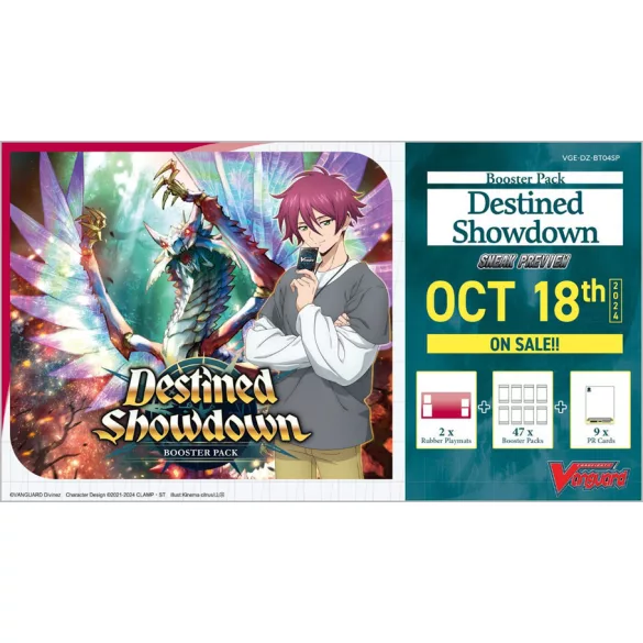 Cardfight!! Vanguard - Destined Showdown Sneak Preview Kit - angol kiadás