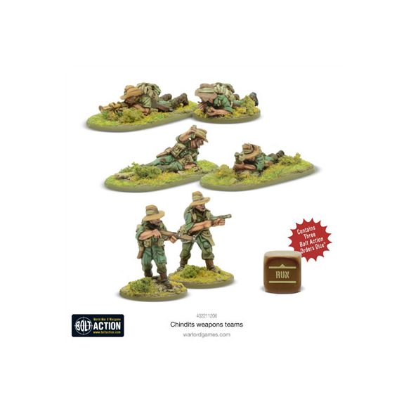 Bolt Action - Chindit Weapons Teams - EN-402211206
