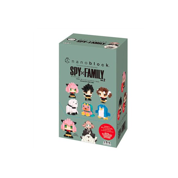 Nanoblock Spy x Familly - Gift Box 2 Miniature Series-NBS55S