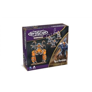 Heroscape: Revna’s Rebuke: Iron Lich Viscerot and Necrotech Wraithriders Army Expansion - EN-RGS02699