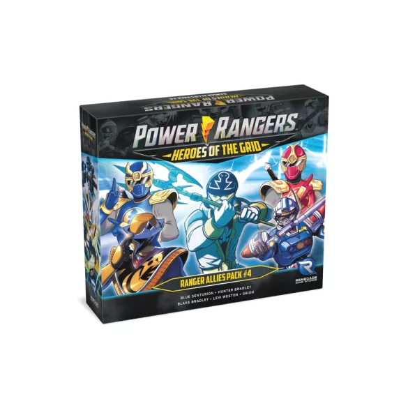 Power Rangers: Heroes of the Grid – Allies Pack #4 kiegészítő (angol nyelvű)
