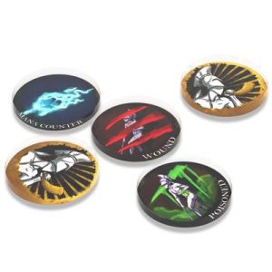 Eldfall Chronicles - Acrylic Token Set-ECNWACC01