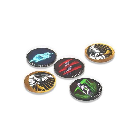 Eldfall Chronicles - Acrylic Token Set-ECNWACC01