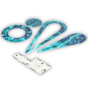 Eldfall Chronicles - Acrylic Templates Set-ECNWACC02