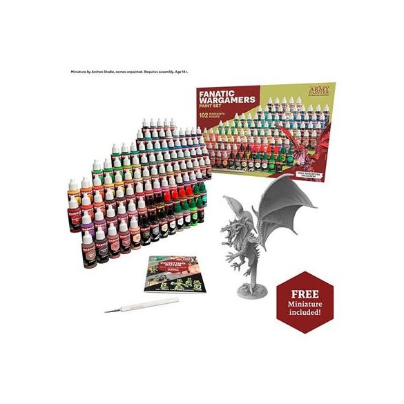 The Army Painter - Warpaints Fanatic Wargamers Paint Set-WP8073P