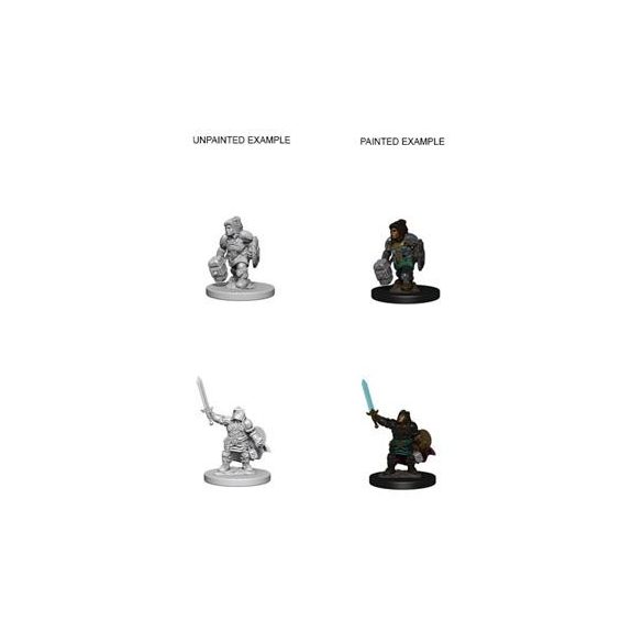D&D Nolzur's Marvelous Miniatures - Dwarf Female Paladin-WZK72631