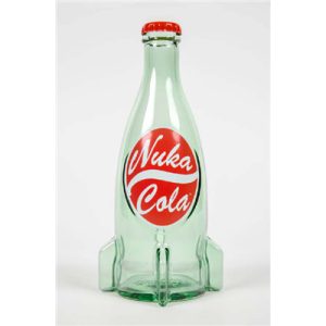 Fallout "Nuka Cola" Glass Bottle & Cap-1110192