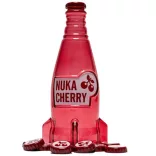 Fallout "Nuka Cola Cherry" Glass Bottle and Caps-1134570
