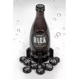 Fallout"Nuka Dark" Glass Bottle & Cap-1118213