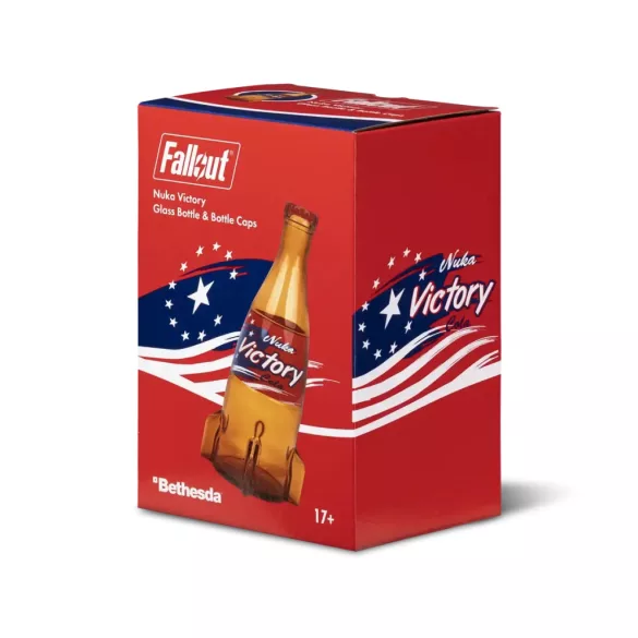 Fallout "Nuka Victory" Glass Bottle & Cap-1146703