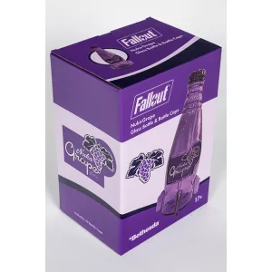 Fallout "Nuka Grape" Glass Bottle & Cap-1134569