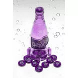 Fallout "Nuka Grape" Glass Bottle & Cap-1134569