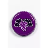 Fallout "Nuka Grape" Glass Bottle & Cap-1134569