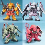 BB SENSHI ZGMF ZAKU SERIES SET-MK67454
