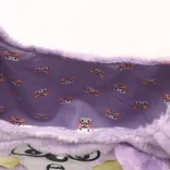 Sanrio - Mini Fur Tote bag - Kuromi-SKATER-SR-60334