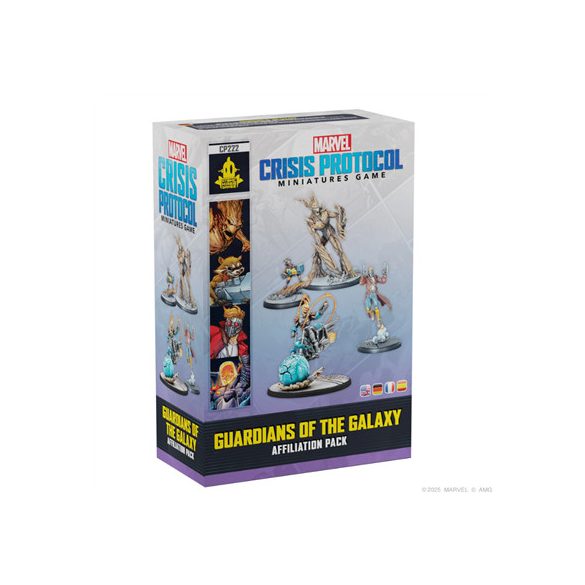 Marvel Crisis Protocol - Guardians of the Galaxy Affiliation Pack - EN/SP/DE/FR-CP222