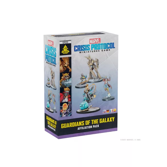 Marvel Crisis Protocol - Guardians of the Galaxy Affiliation Pack - EN/SP/DE/FR-CP222
