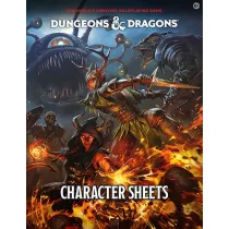 Dungeons & Dragons RPG - Character Sheets 2024 - angol kiadás