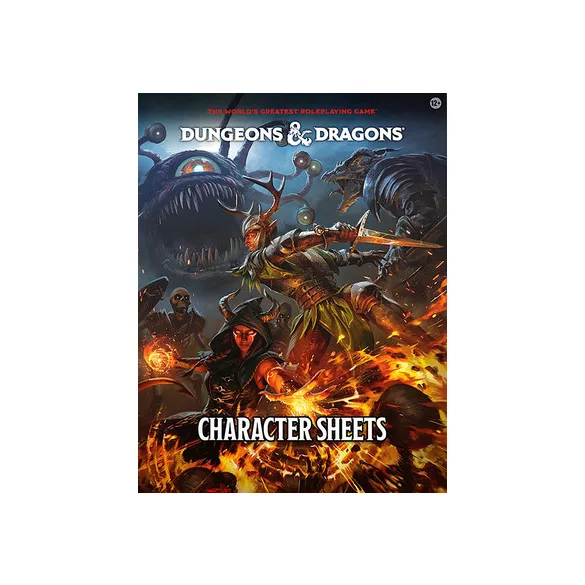 Dungeons & Dragons RPG - Character Sheets 2024 - angol kiadás