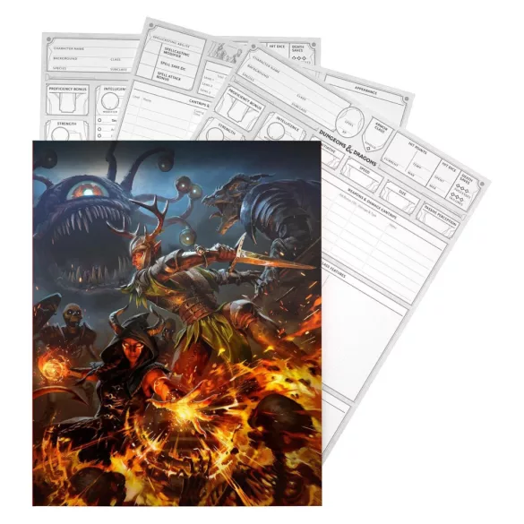 Dungeons & Dragons RPG - Character Sheets 2024 - angol kiadás
