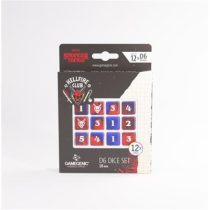 Gamegenic - Stranger Things - Hellfire Club D6 Dice Set (12x) - 16mm-GGS50030ML