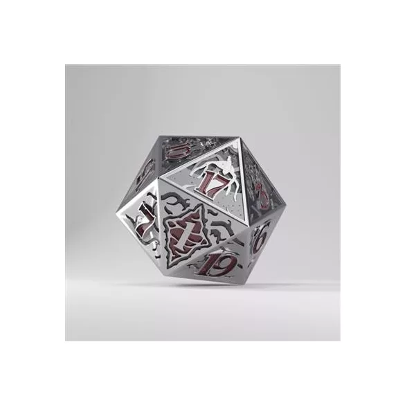 Gamegenic - Stranger Things - Hellfire Club Premium Metal D20 Die-GGS50031ML