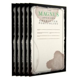 The Magnus Archives Character Portfolio (set of 5) - EN-MCG390