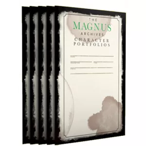The Magnus Archives Character Portfolio (set of 5) - EN-MCG390