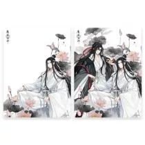Grandmaster of Demonic Cultivation Wei Wuxian & Lan Wangji 3D Lenticular Card 12x16cm-SAK606956