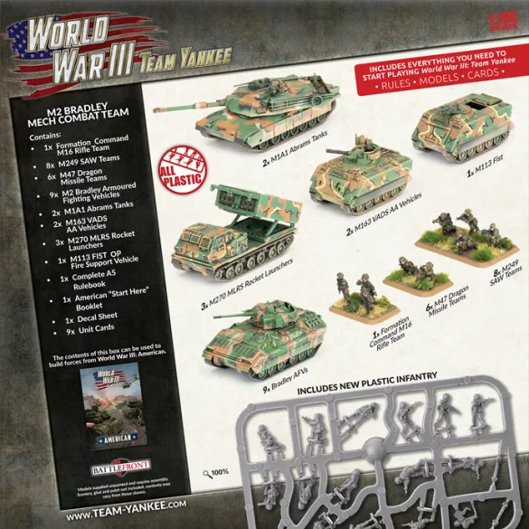 World War III American Starter Force: M2 Bradley Mech Combat Team - EN-TUSAB05