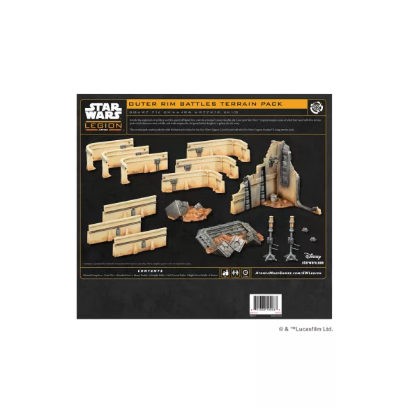 Star Wars Legion - Outer Rim Battles Terrain Pack - EN/DE/SP/FR