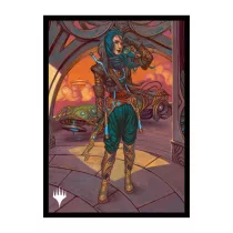 UP - MTG 2025 Multiplanar Race Set 100ct Deck Protector Sleeves Borderless Racer 1 for MTG-38663