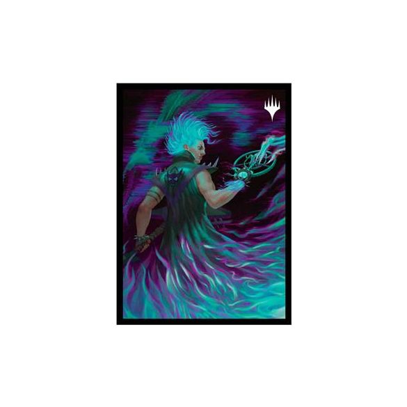 UP - MTG 2025 Multiplanar Race Set 100ct Deck Protector Sleeves Borderless Racer 2 for MTG-38664