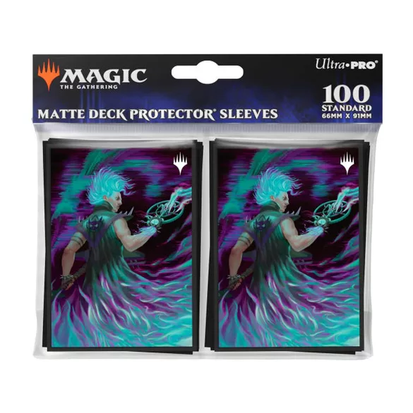 MTG 2025 Multiplanar Race 100 db Deck Protector kártyavédő tok - Borderless Racer 2