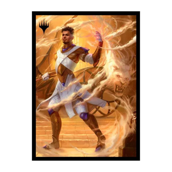 UP - MTG 2025 Multiplanar Race Set 100ct Deck Protector Sleeves Borderless Racer 3 for MTG-38665